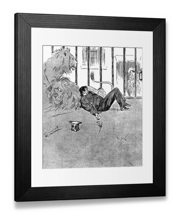 Framed Print : Anywhere to escape from the wife Framed Print : Anywhere to escape from the wife