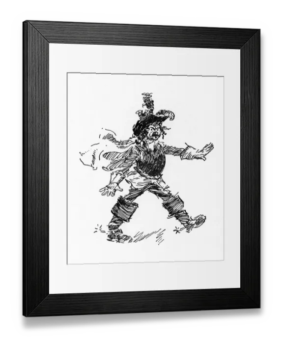 Framed Print : Late Victorian actor in Cavalier costume Framed Print : Late Victorian actor in Cavalier costume
