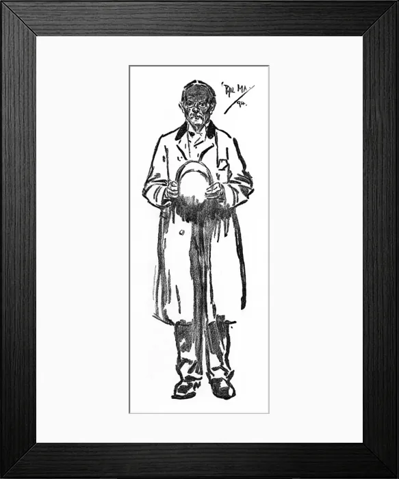 Framed Print : A German Professor Framed Print : A German Professor