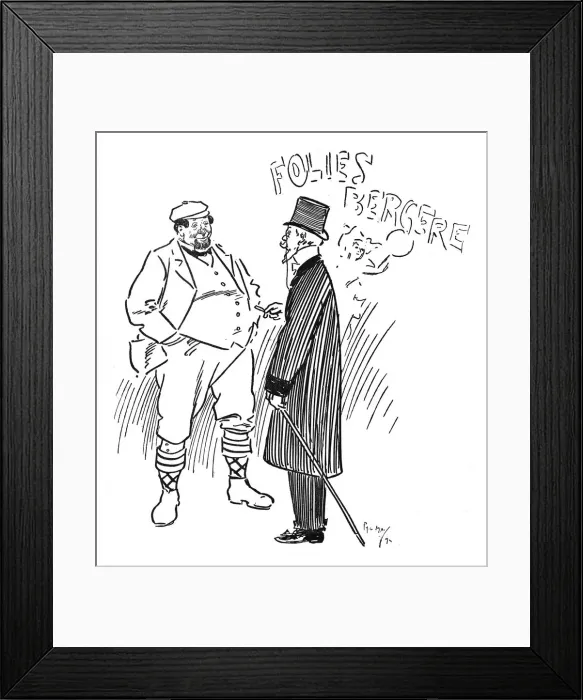 Framed Print : A Yorkshireman at the Folies Bergere Show, Paris, France Framed Print : A Yorkshireman at the Folies Bergere Show, Paris, France