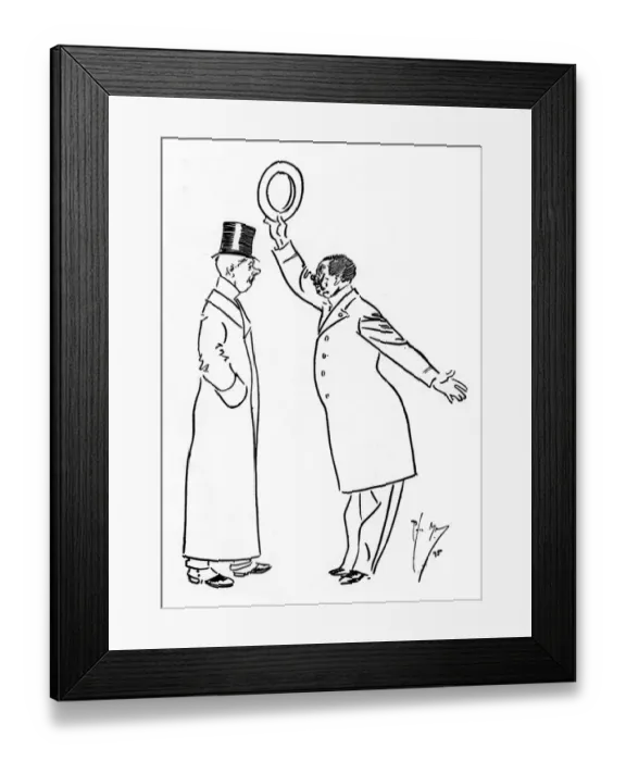 Framed Print : Different approaches to personal slights Framed Print : Different approaches to personal slights