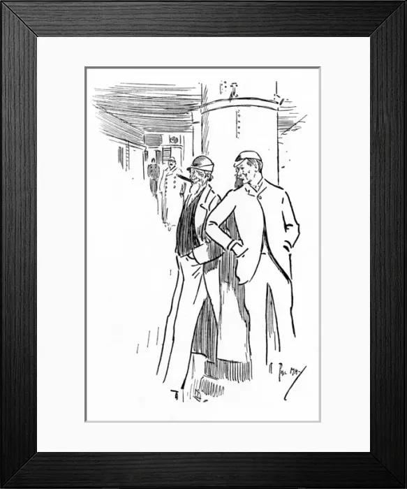 Framed Print : Mistaken translation of saying difficult English surnames Framed Print : Mistaken translation of saying difficult English surnames