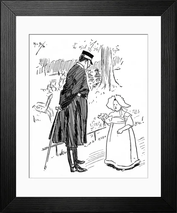 Framed Print : Military Father disarmed by daughters generous reply Framed Print : Military Father disarmed by daughters generous reply
