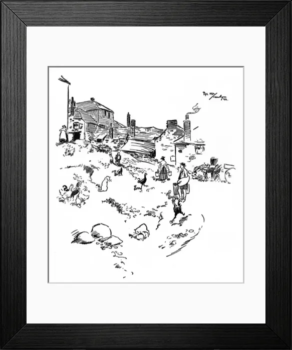 Framed Print : A Bit of Newlyn, Cornwall Framed Print : A Bit of Newlyn, Cornwall