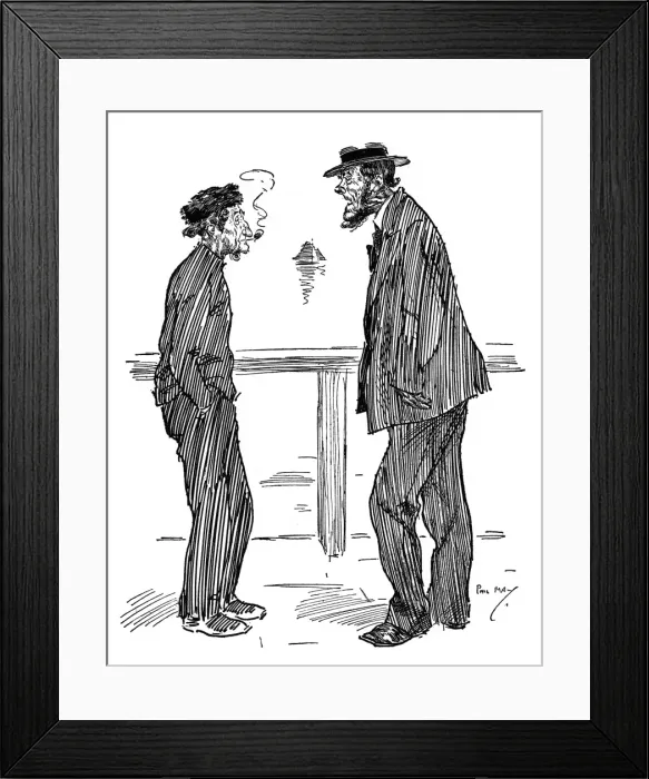 Framed Print : Two old salts look back to their glamorous past Framed Print : Two old salts look back to their glamorous past