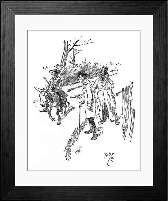 Framed Print : Countryfolk Insult Framed Print : Countryfolk Insult