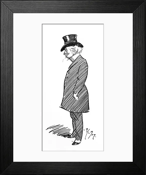 Framed Print : Edmund Tattersall - Racehorse Auctioneer Framed Print : Edmund Tattersall - Racehorse Auctioneer