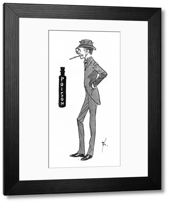Framed Print : A rather unpopular sporting character - late Victorian era Framed Print : A rather unpopular sporting character - late Victorian era