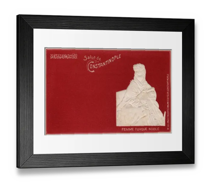Framed Print : A Female Turkish noble Framed Print : A Female Turkish noble