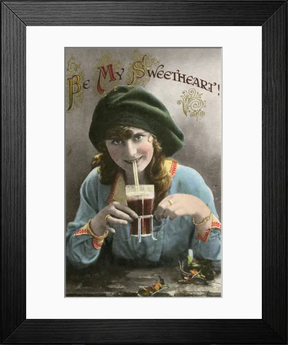Framed Print : Be My Sweetheart - Valentines Day Card Framed Print : Be My Sweetheart - Valentines Day Card