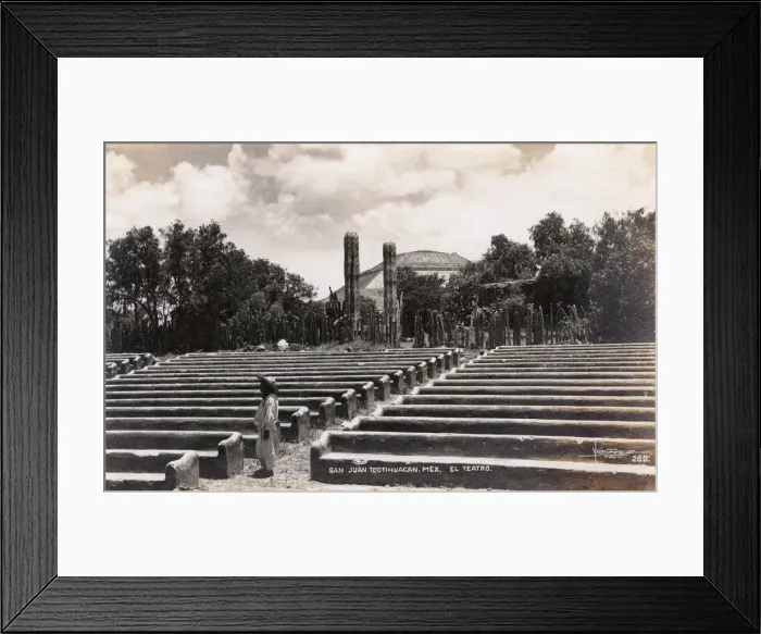Framed Print : San Juan Teotihuacan, Mexico - Open Air Theatre Framed Print : San Juan Teotihuacan, Mexico - Open Air Theatre