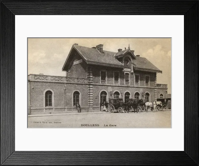 Framed Print : Doullens, France - The Railway Station Framed Print : Doullens, France - The Railway Station