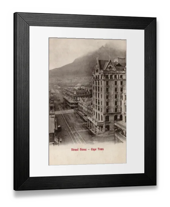 Framed Print : Strand Street, Cape Town, South Africa Framed Print : Strand Street, Cape Town, South Africa