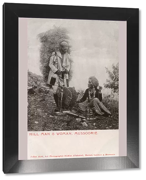 Hill Man and Woman - Mussoorie, Uttarakhand, India