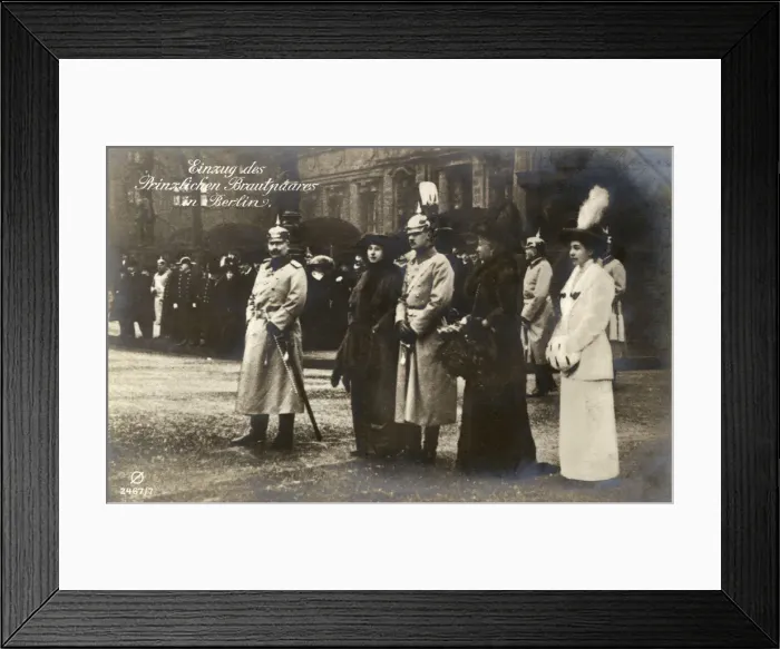 Framed Print : Kaiser Wilhelm II in Berlin, Germany Framed Print : Kaiser Wilhelm II in Berlin, Germany