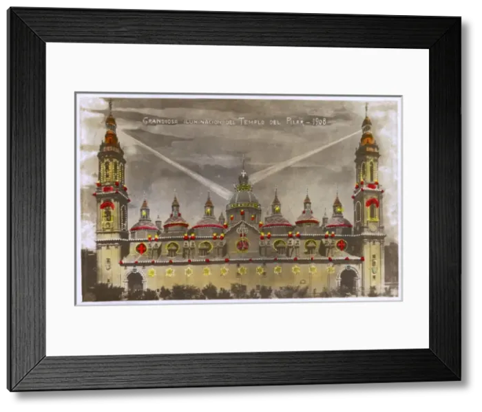 Framed Print : Templo del Pilar, Calanda, Teruel, Aragon, Spain Framed Print : Templo del Pilar, Calanda, Teruel, Aragon, Spain
