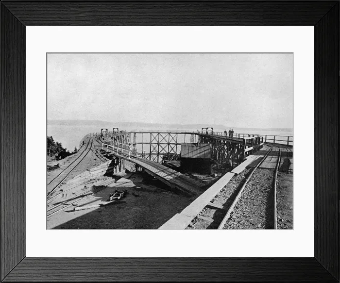 Framed Print : Nova Scotia Steel Co Pier, Wabana, Belle Isle, Newfoundland Framed Print : Nova Scotia Steel Co Pier, Wabana, Belle Isle, Newfoundland