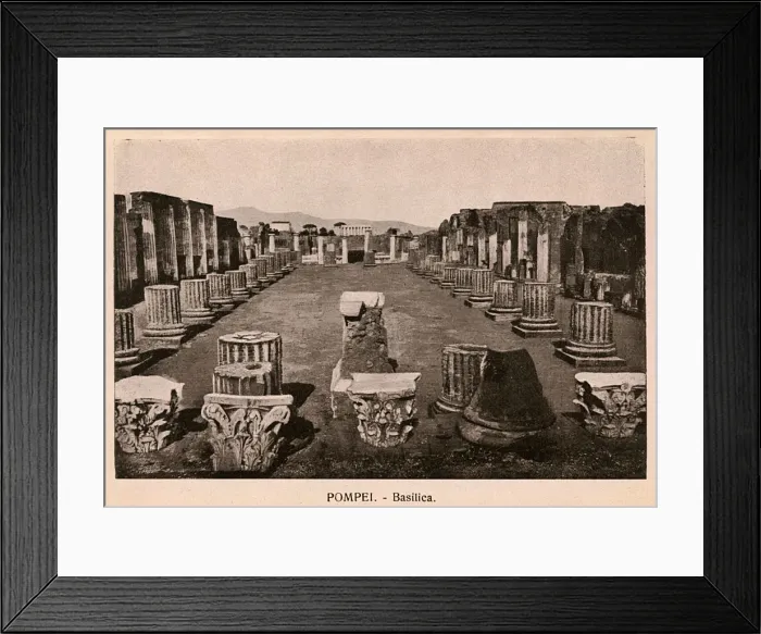 Framed Print : Pompeii - Italy - Basilica Framed Print : Pompeii - Italy - Basilica