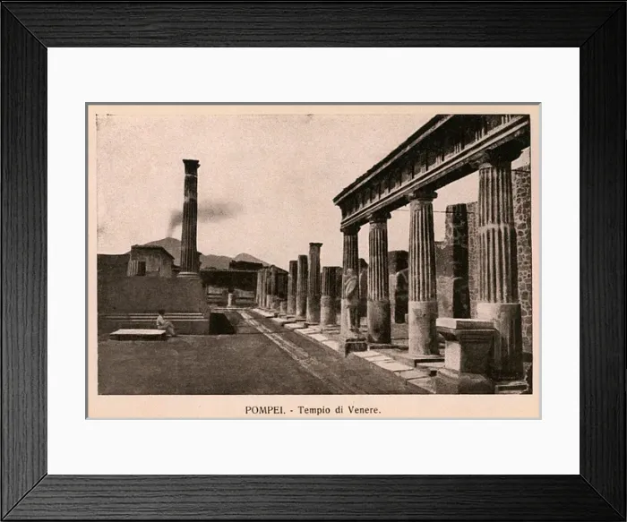 Framed Print : Pompeii - Italy - Tempio di Venere Framed Print : Pompeii - Italy - Tempio di Venere