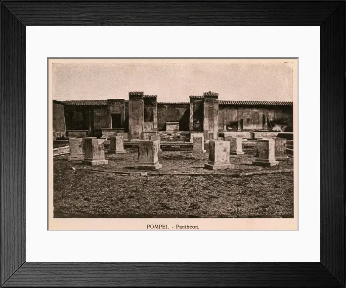 Framed Print : Pompeii - Italy - The Pantheon Framed Print : Pompeii - Italy - The Pantheon