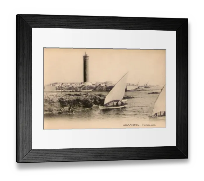 Framed Print : Alexandria, Egypt - The Lighthouse Framed Print : Alexandria, Egypt - The Lighthouse