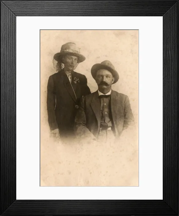 Framed Print : Couple from Sandpoint, Idaho, USA Framed Print : Couple from Sandpoint, Idaho, USA
