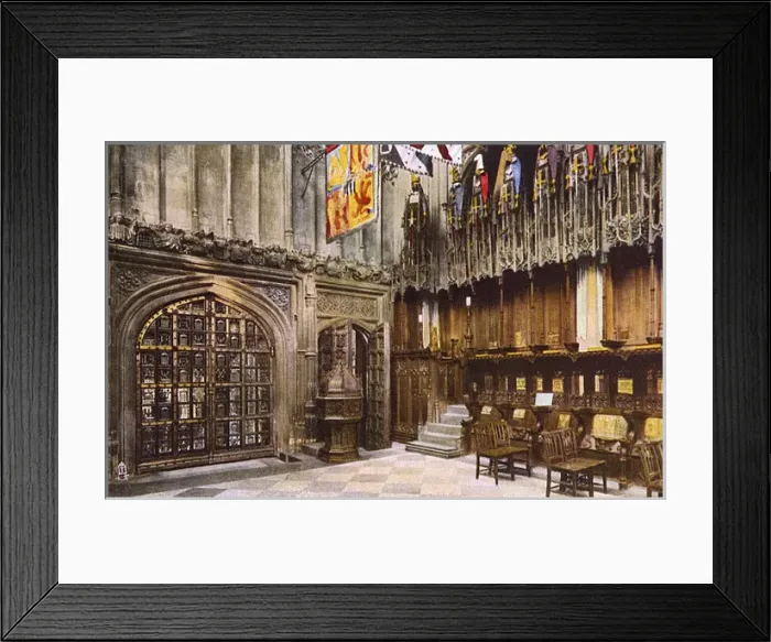 Framed Print : Westminster Abbey, London - Henry VIIs Chapel Framed Print : Westminster Abbey, London - Henry VIIs Chapel
