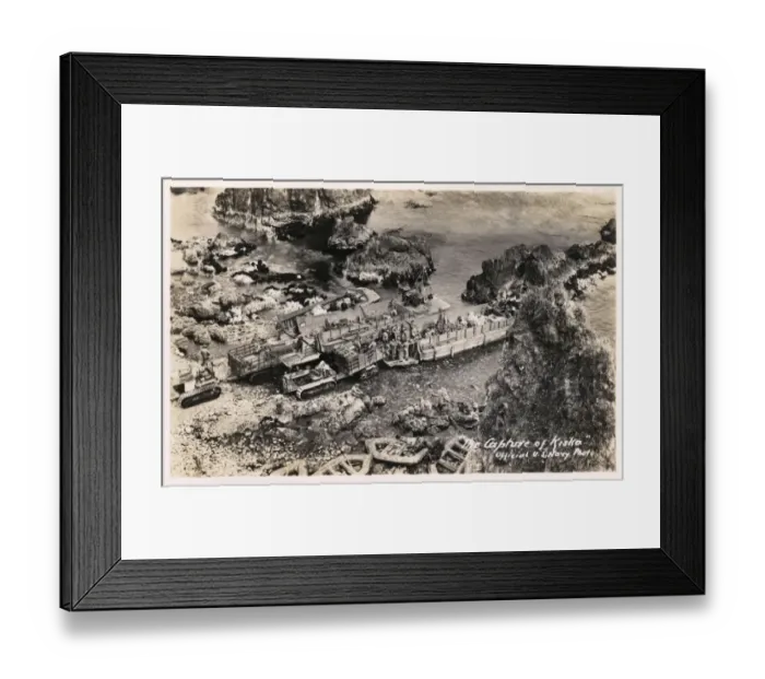 Framed Print : WW2 - The re-capture of the Island of Kiska, Alaska Framed Print : WW2 - The re-capture of the Island of Kiska, Alaska