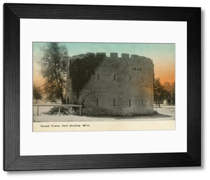 Framed Print : Round Tower - Fort Snelling, Minnesota, USA Framed Print : Round Tower - Fort Snelling, Minnesota, USA