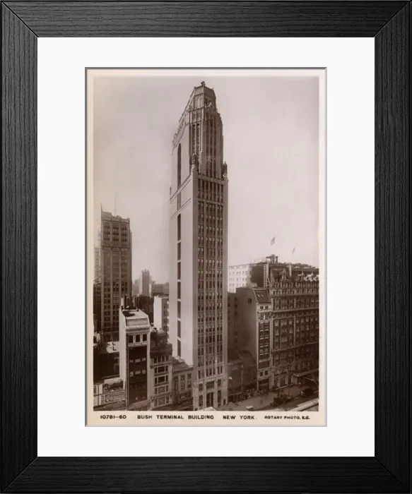 Framed Print : New York, USA - Bush Terminal Building Framed Print : New York, USA - Bush Terminal Building