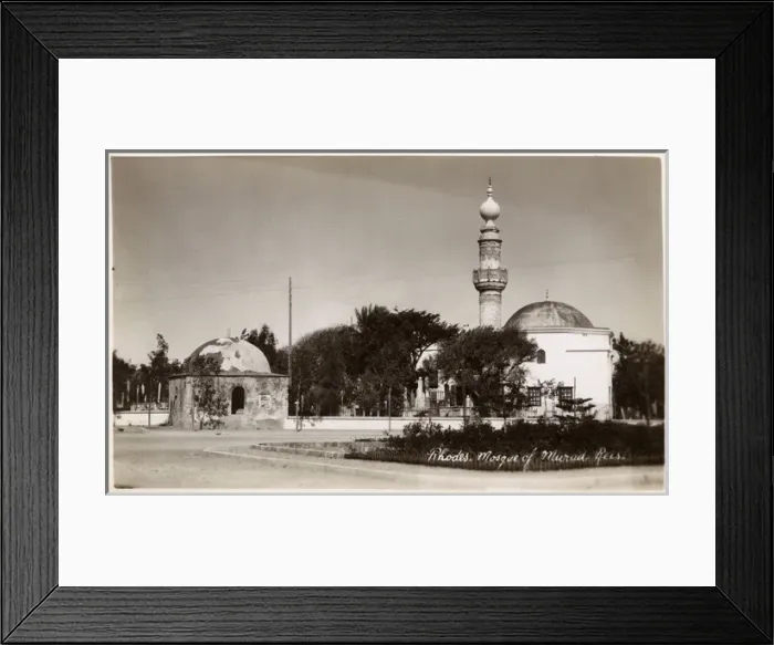 Framed Print : Rhodes, Greece - Mosque of Murad Reis Framed Print : Rhodes, Greece - Mosque of Murad Reis