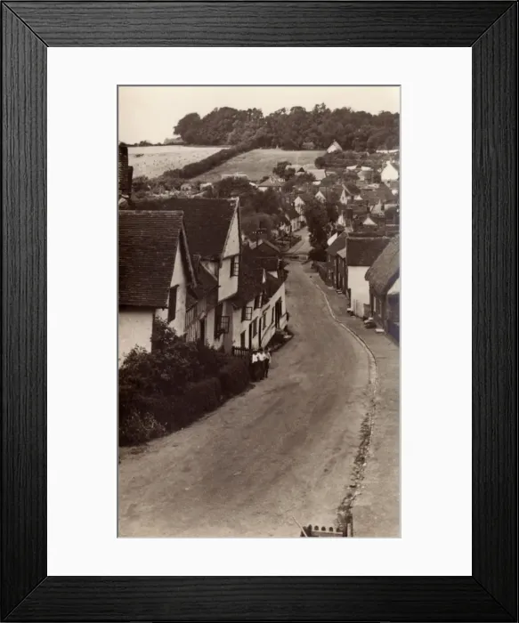 Framed Print : Kersey, Suffolk, England Framed Print : Kersey, Suffolk, England