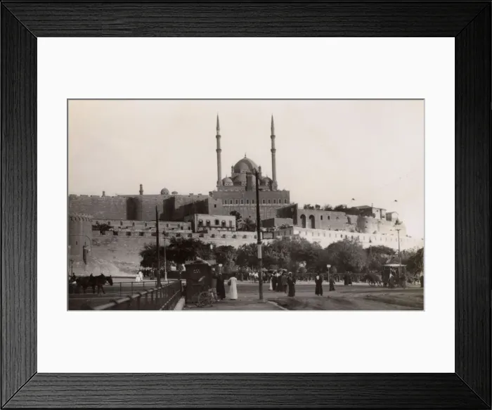 Framed Print : Cairo, Egypt - The Citadel and the Mohammed Mosque Framed Print : Cairo, Egypt - The Citadel and the Mohammed Mosque