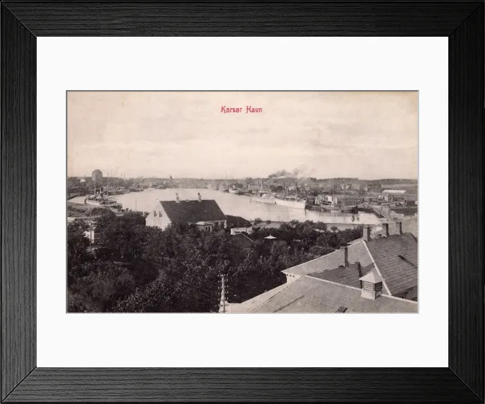Framed Print : Denmark - Korsor Habour Framed Print : Denmark - Korsor Habour