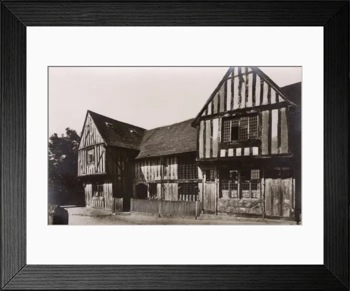 Framed Print : The Wool Hall, Lavenham, Suffolk Framed Print : The Wool Hall, Lavenham, Suffolk