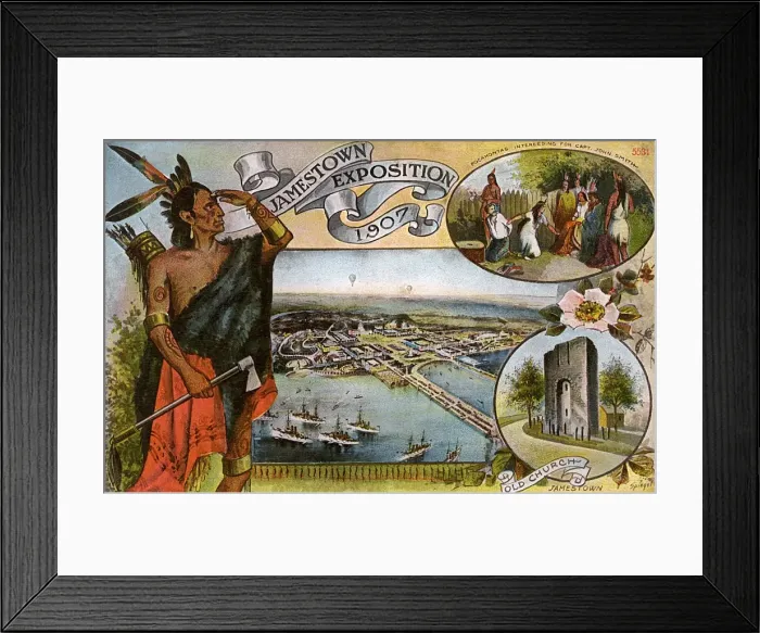 Framed Print : Jamestown Exhibition, Norfolk, Virginia, USA Framed Print : Jamestown Exhibition, Norfolk, Virginia, USA