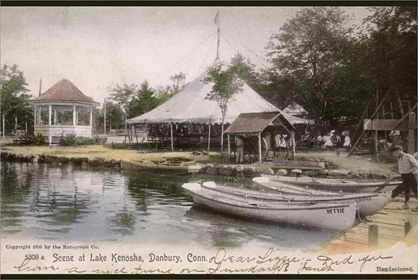 Lake Kenosha, Danbury, Connecticut, USA
