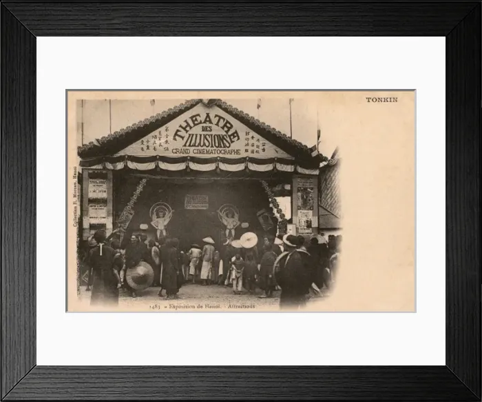 Framed Print : Hanoi - Vietnam - Theatre des Illusions Attraction Framed Print : Hanoi - Vietnam - Theatre des Illusions Attraction