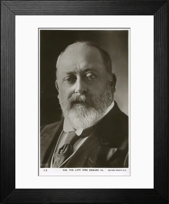 Framed Print : King Edward VII - in later life Framed Print : King Edward VII - in later life