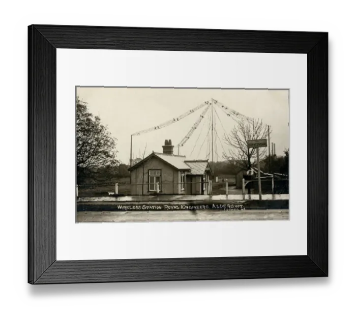 Framed Print : Royal Engineers Wireless Station - Aldershot Framed Print : Royal Engineers Wireless Station - Aldershot