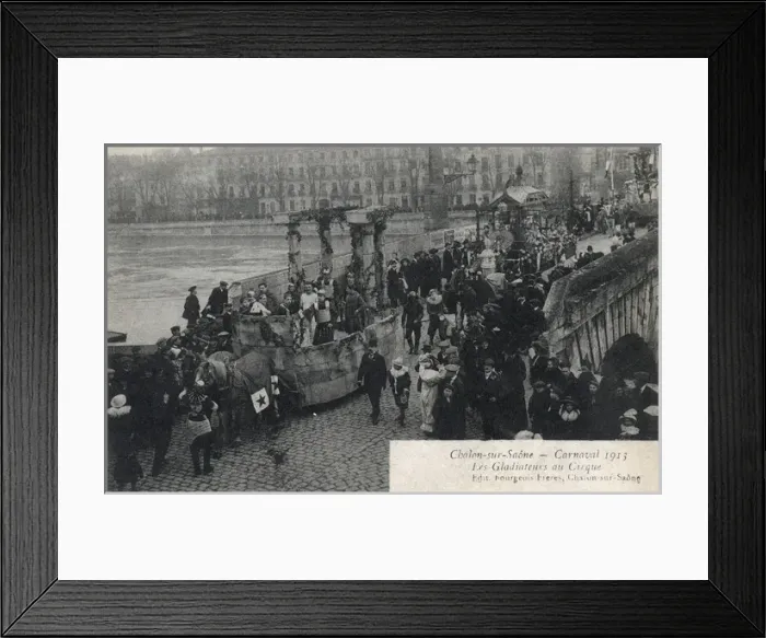 Framed Print : Chalon-sur-Soane - Carnival Day Framed Print : Chalon-sur-Soane - Carnival Day