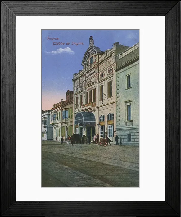 Framed Print : Theatre - Izmir, Turkey Framed Print : Theatre - Izmir, Turkey