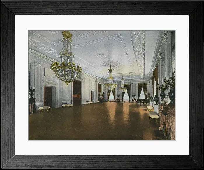 Framed Print : Washington DC, USA - The White House - East Room Framed Print : Washington DC, USA - The White House - East Room