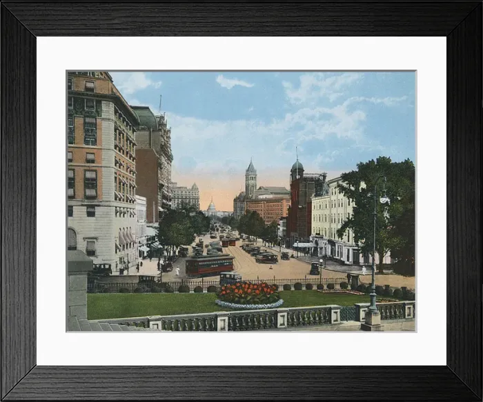 Framed Print : Washington DC, USA - Pennsylvania Avenue Framed Print : Washington DC, USA - Pennsylvania Avenue