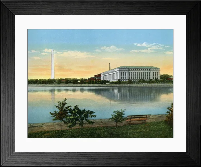 Framed Print : Washington DC, USA - Bureau of Engraving and Printing Framed Print : Washington DC, USA - Bureau of Engraving and Printing