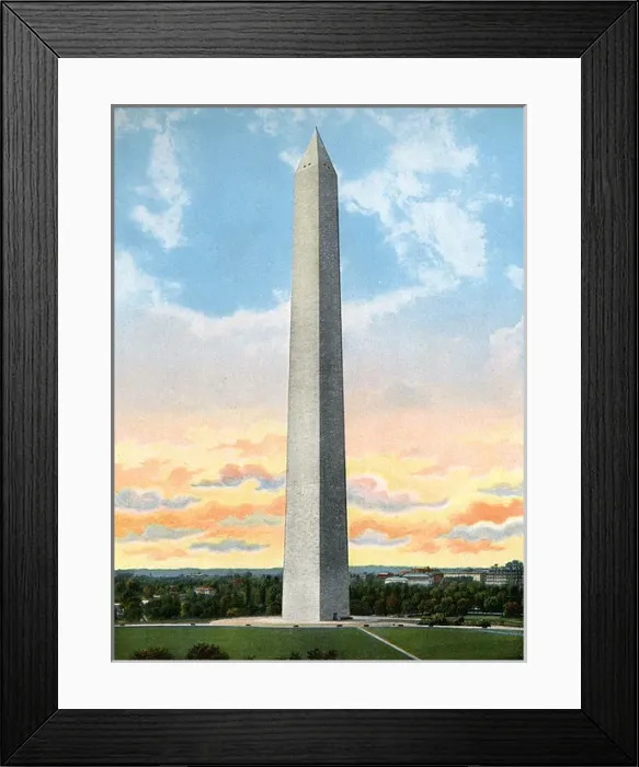 Framed Print : Washington DC, USA - The Washington Monument Framed Print : Washington DC, USA - The Washington Monument