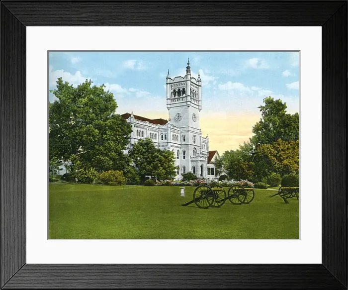 Framed Print : Washington DC, USA - Soldiers Home Clock Tower Framed Print : Washington DC, USA - Soldiers Home Clock Tower