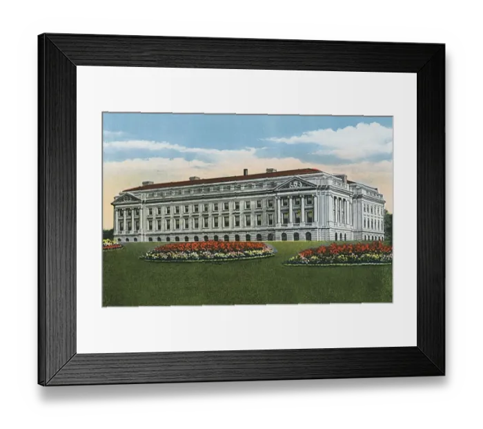 Framed Print : Washington DC, USA - New Agricultural Building Framed Print : Washington DC, USA - New Agricultural Building