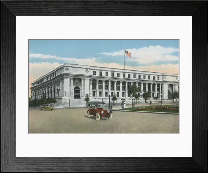 Framed Print : Washington DC, USA - The City Post Office Framed Print : Washington DC, USA - The City Post Office