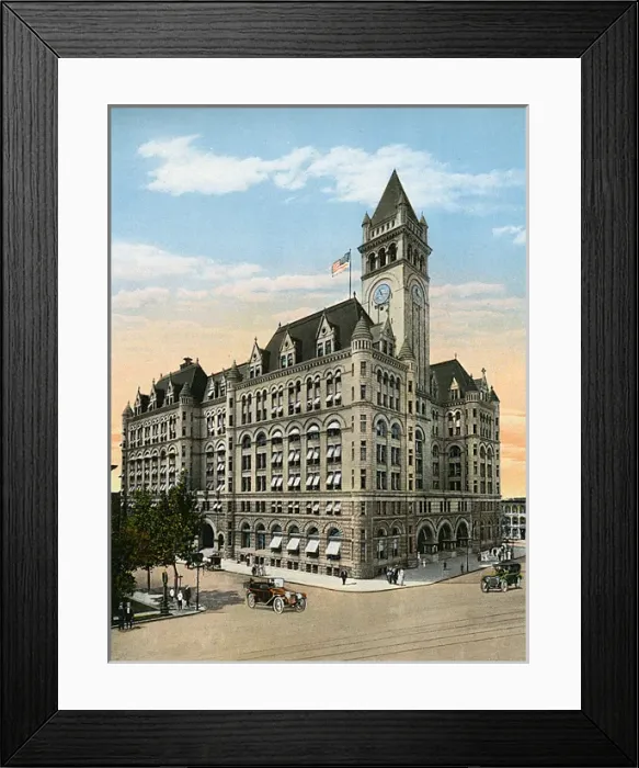 Framed Print : Washington DC, USA - The Post Office Department Building Framed Print : Washington DC, USA - The Post Office Department Building